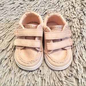 Sperry Pink Sp Hailey Crib Shoe Baby Infant